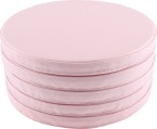 Ronde zitkussens 5 stuks licht roze Tangara Groothandel voor Kinderopvang inrichting1